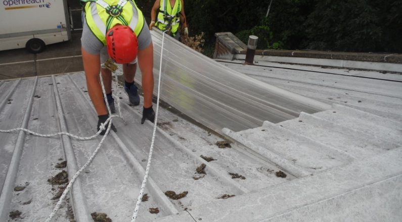 Fall Protection Hounslow Industrial Skylights Replacement 